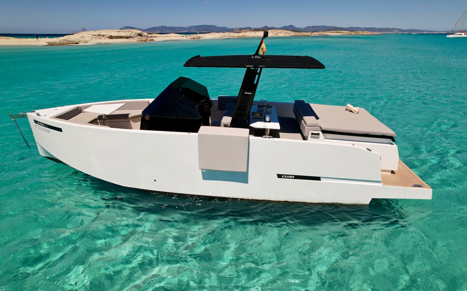 DeAntonio D28 boat rental Ibiza